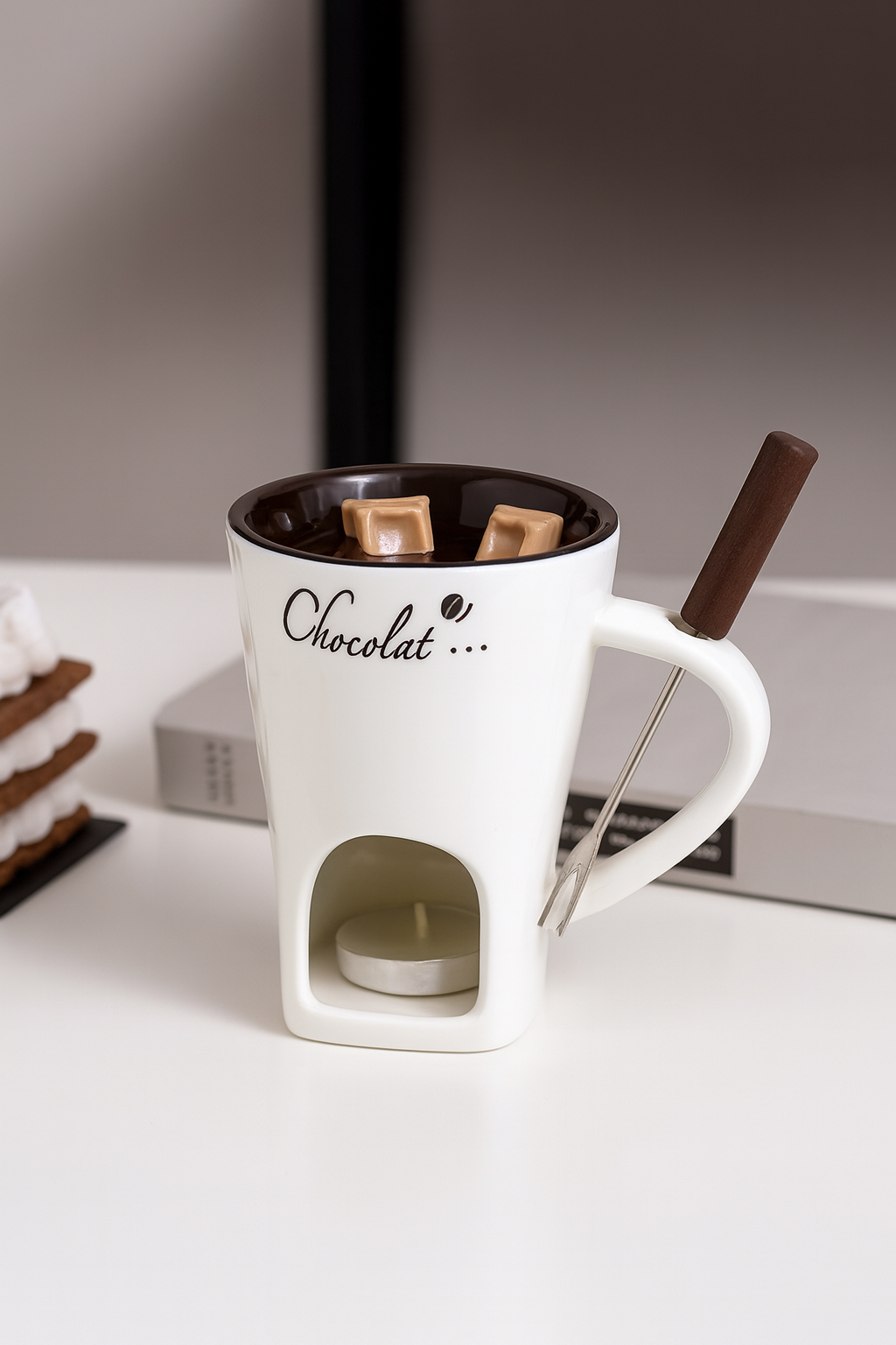 Chocolade fondue